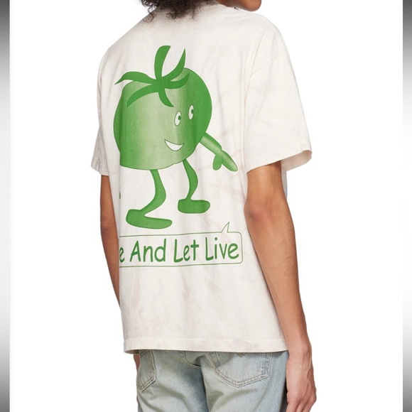 Online Ceramics Life Insurance Eat Plants tie-dye T-shirt - Picture 3 of 16